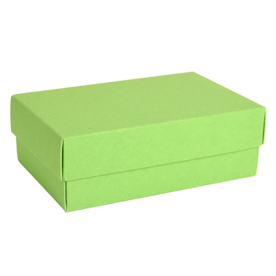 Коробка картонная, "COLOR" 11,5*6*17 см; зеленое яблоко, зеленый, картон