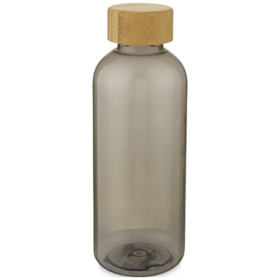 Ziggs спортивная бутылка из переработанного пластика объемом 650 мл, серый
