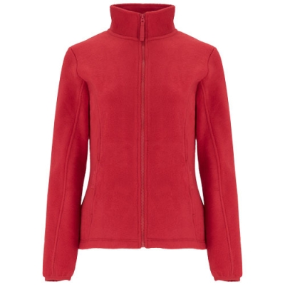 Женская флисовая куртка Artic с полноразмерной молнией, красный