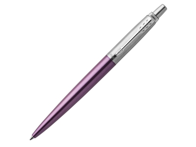 Ручка шариковая Parker Jotter Victoria, фиолетовый, серебристый, металл