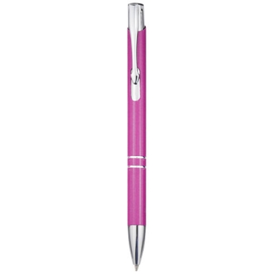 Шариковая ручка Moneta из переработанного алюминия, розовый