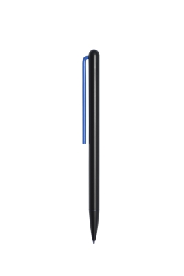 Шариковая ручка Pininfarina GrafeeX с синим клипом, черный, алюминий