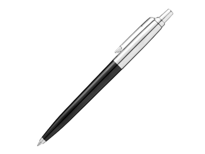 Ручка шариковая Parker Jotter Originals в эко-упаковке, черный, серебристый, металл