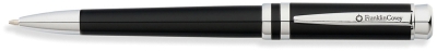 Шариковая ручка FranklinCovey Freemont. Цвет - черный., черный, латунь, нержавеющая сталь