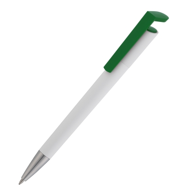 Ручка шариковая "Chuck", зеленый, пластик