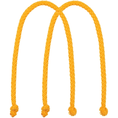 Ручки Corda для пакета M, желтые, желтый, полиэстер 100%