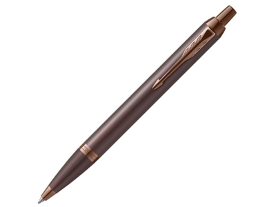 Ручка шариковая Parker IM, коричневый, металл