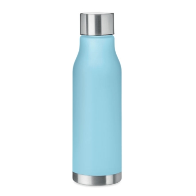 Бутылка 600 мл., прозрачный голубой, rpet