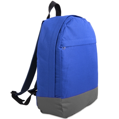 Рюкзак "URBAN",  синий/серый, 39х27х10 cм, полиэстер 600D, синий, серый, полиэстер 600d