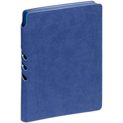 Ежедневник Flexpen Color, датированный, синий, синий, кожзам