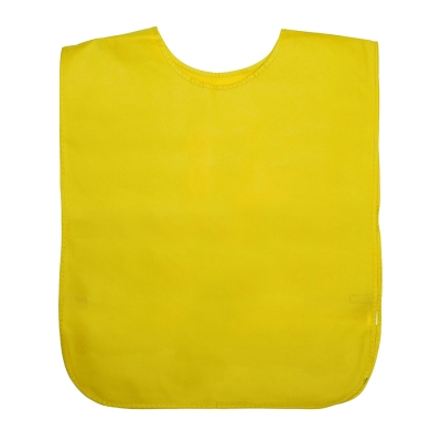 Футбольный жилет "Vestr"; желтый;  100% п/э, желтый, нетканый материал