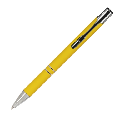 Шариковая ручка Alpha, желтая, желтый