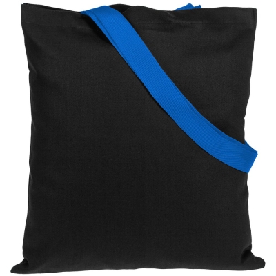 Набор Velours Bag, черный с синим, черный, полиэстер, кожзам, хлопок