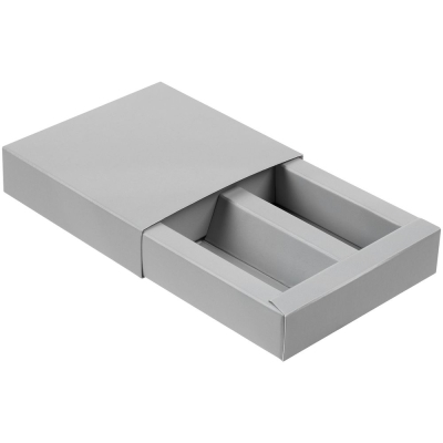 Коробка-пенал Shift, малая, серая, серый, картон