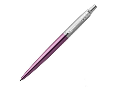 Ручка шариковая Parker Jotter Essential, фиолетовый, серебристый, металл
