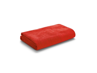 Пляжное полотенце «CALIFORNIA», красный, микроволокно