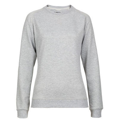 Свитшот женский Kulonga Sweat, серый меланж, серый, хлопок