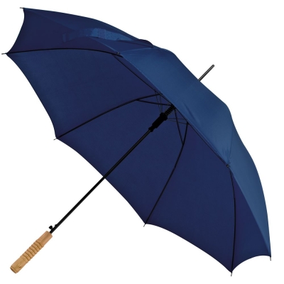 Зонт-трость Lido, темно-синий, синий, полиэстер