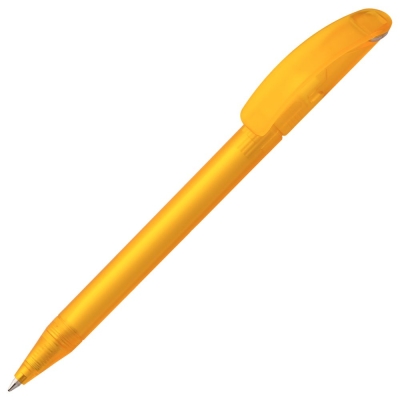 Ручка шариковая Prodir DS3 TFF Ring, желтая с серым, серый, желтый, пластик