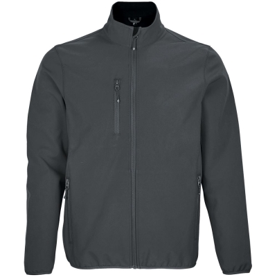 Куртка мужская Falcon Men, темно-серая, серый, флис, 100%