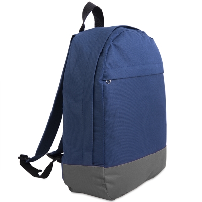 Рюкзак "URBAN",  темно-синий/cерый, 39х27х10 cм, полиэстер 600D, темно-синий, серый, полиэстер 600d