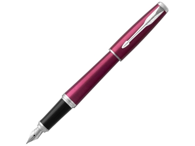 Ручка перьевая Parker Urban, F, черный, розовый, металл