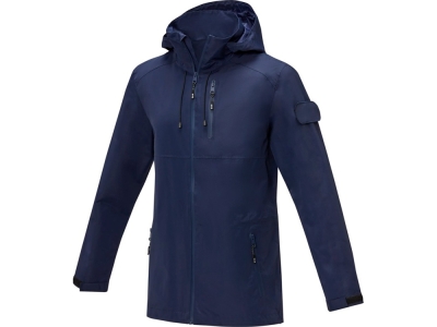 Куртка «Kai» унисекс из переработанных материалов, синий, нейлон