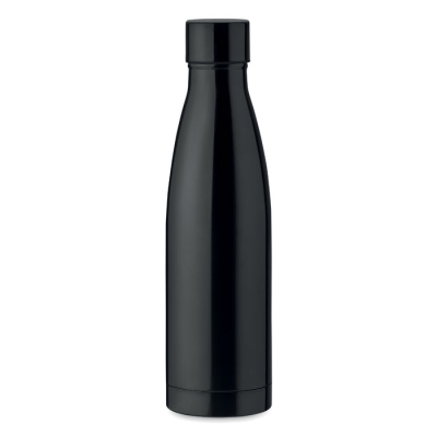 Термос-бутылка 500мл, черный, металл / нержавеющая сталь