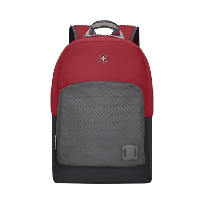 Рюкзак WENGER NEXT Crango 16", красный/черный, переработанный ПЭТ/Полиэстер, 33х22х46 см, 27 л., красный