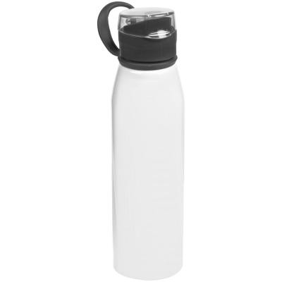 Спортивная бутылка для воды Korver, белая, белый, алюминий