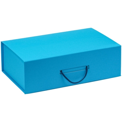 Коробка Big Case, голубая, голубой, картон