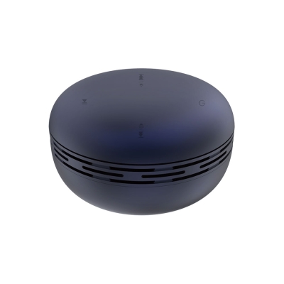 Беспроводная Bluetooth колонка Burger Inpods TWS софт-тач, темно-синяя, темно-синий