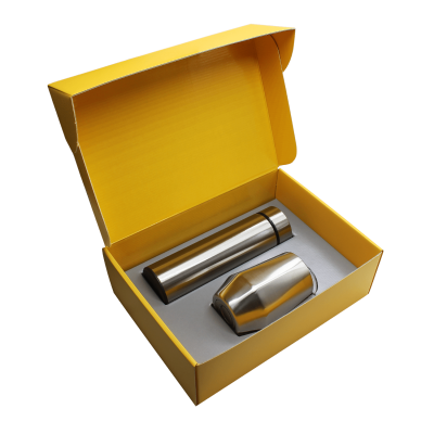 Набор Hot Box E (металлик) G (сталь), серый, металл, микрогофрокартон