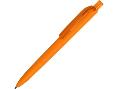 Ручка пластиковая шариковая Prodir DS8 PRR «софт-тач», оранжевый, soft touch