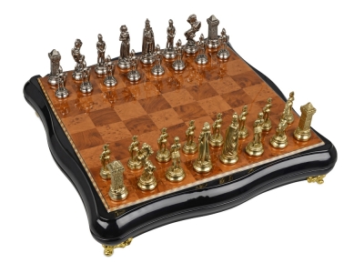 Шахматы «Карл IV», металл