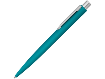 Ручка шариковая металлическая «Lumos Gum» soft-touch, голубой, металл