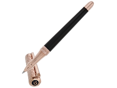 Ручка-роллер «LIBERTE», черный, розовый