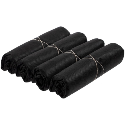 Набор из 4 мешков для автомобильных колес Carload, черный, черный, нетканый материал