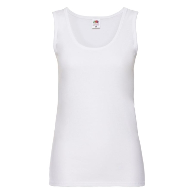 Майка женская "Lady-Fit Valueweight Vest", белый, L, 97% хлопок, 3%полиэстер, 165 г/м2, белый, 97% хлопок,3%полиэстер, 165 г/м2