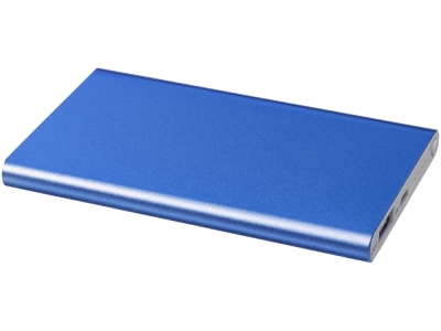 Внешний аккумулятор «Pep», 4000 mAh, синий, алюминий