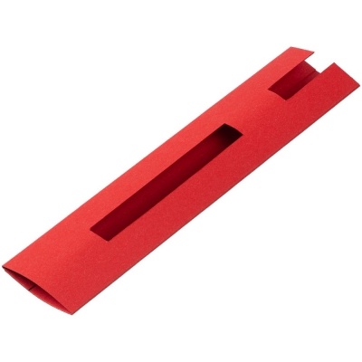 Чехол для ручки Hood Color, красный, красный, картон, плотность 250 г/м²