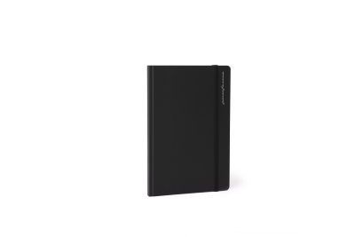 Тетрадь Pininfarina Stone Paper черная 14х21см каменная бумага, 64 листа, линованная, #000000, каменная бумага