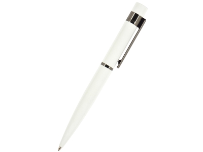 Ручка металлическая шариковая «Verona», белый, металл, silk-touch