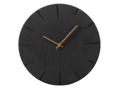 Часы деревянные «Helga», черный, дерево