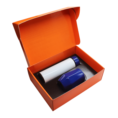 Набор Hot Box Duo  E B (белый с синим), синий, металл, микрогофрокартон