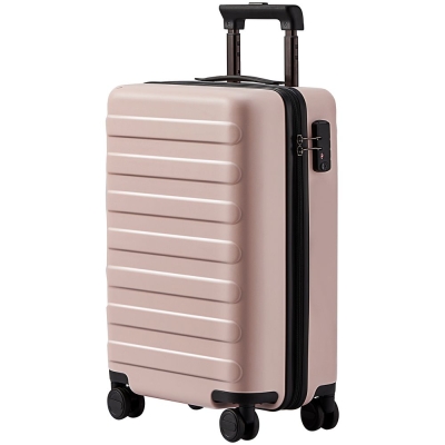 Чемодан Rhine Luggage, розовый, розовый, корпус - поликарбонат; подкладка - полиэстер