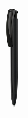 Ручка шариковая Trinity Gum (черный), черный, пластик, soft touch