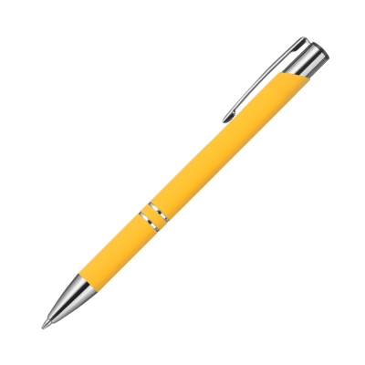 Шариковая ручка Alpha, желтая, желтый