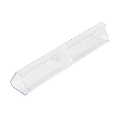 Футляр для одной ручки PRISMA, прозрачный, пластик, прозрачный, пластик