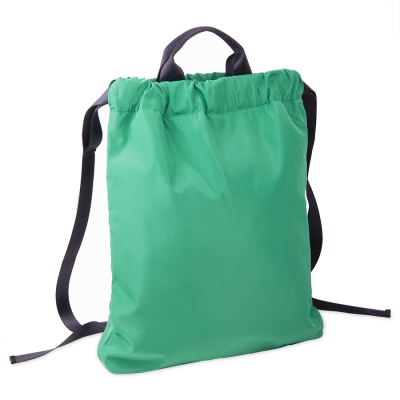 Рюкзак RUN, зелёный, 48х40см, 100% нейлон , зеленый, 100% мемори-нейлон